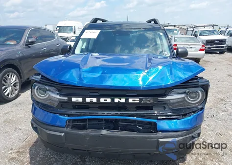 2024 Ford Bronco Sport Outer Banks from USA, damaged, VIN 3FMCR9C64RRE54350